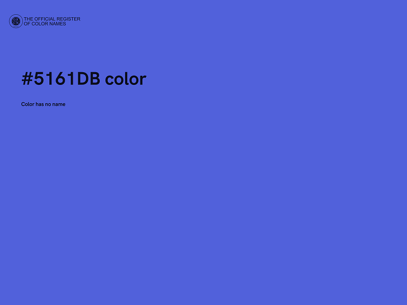 #5161DB color image