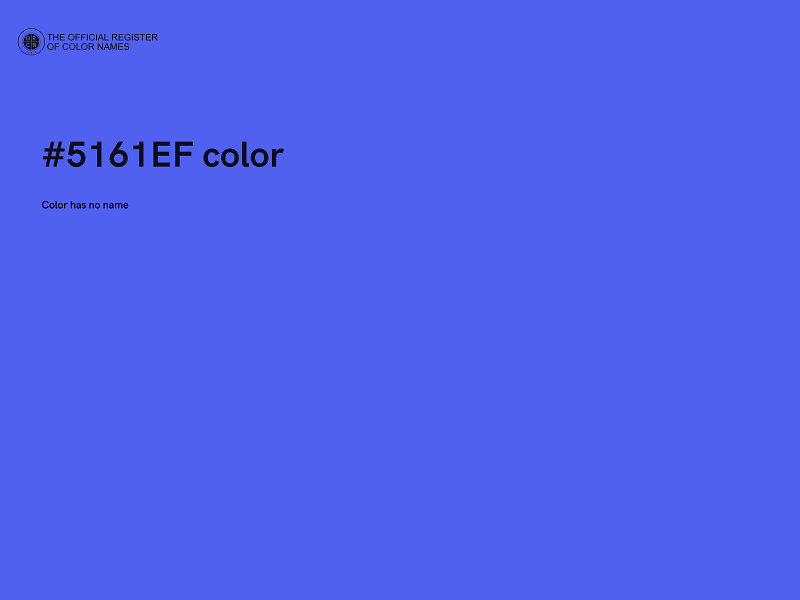 #5161EF color image