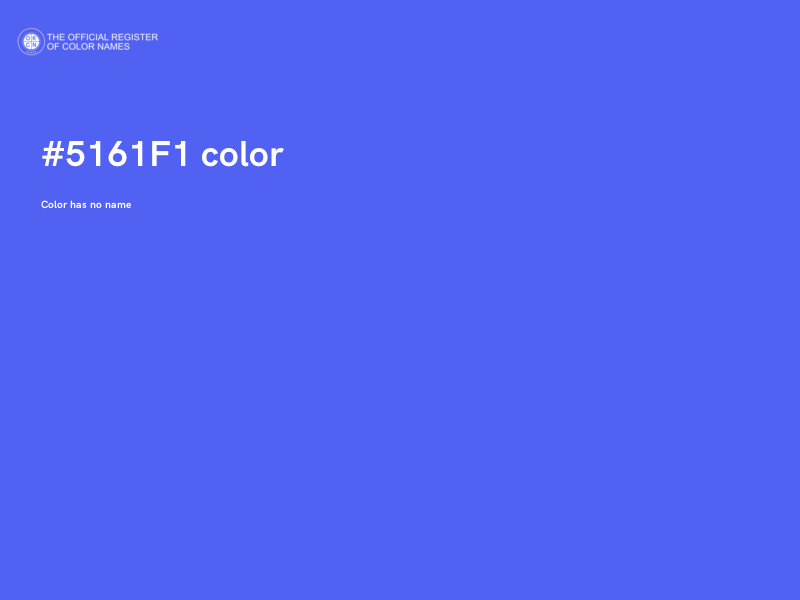 #5161F1 color image