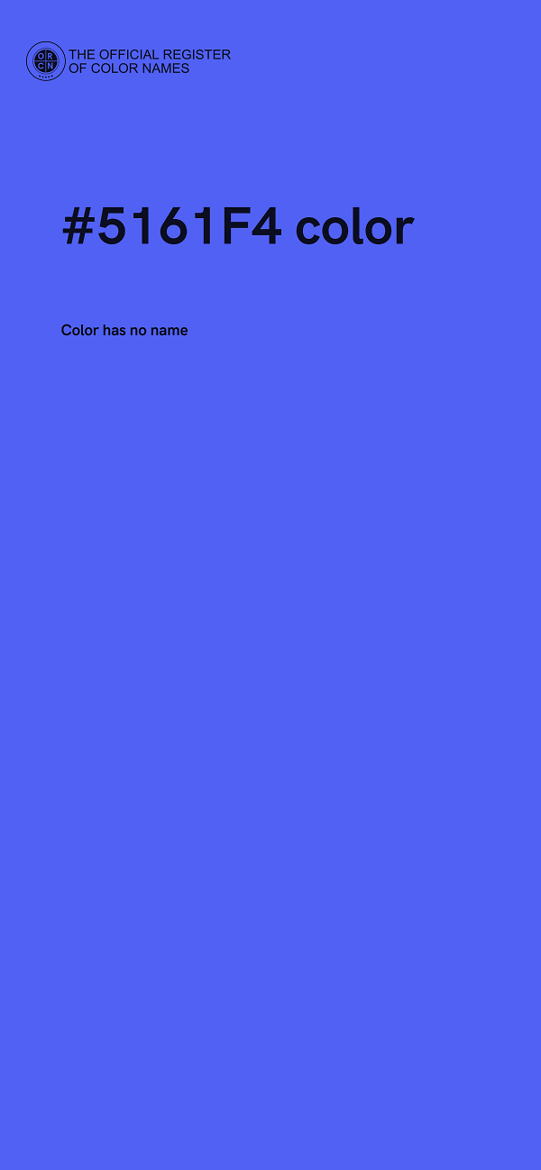 #5161F4 color image