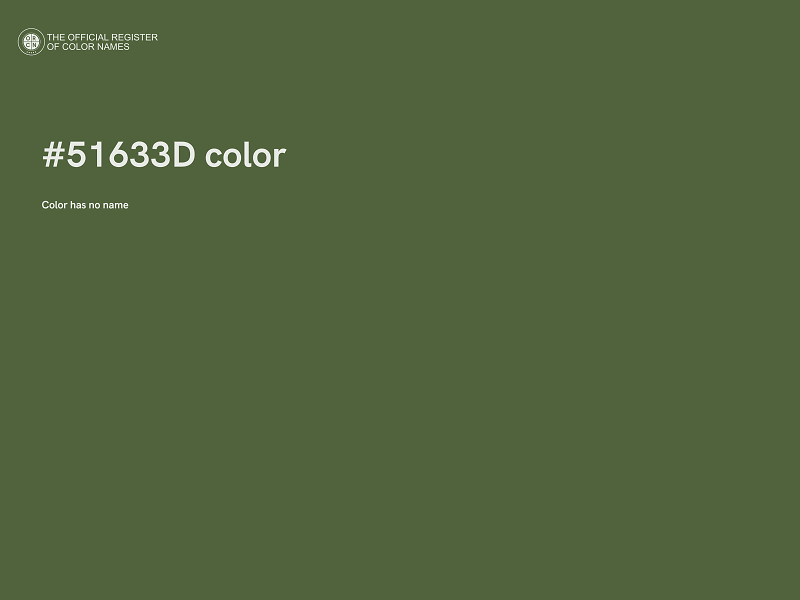 #51633D color image