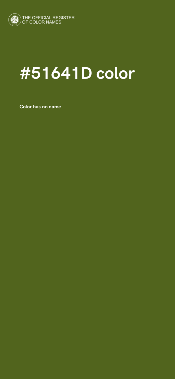 #51641D color image