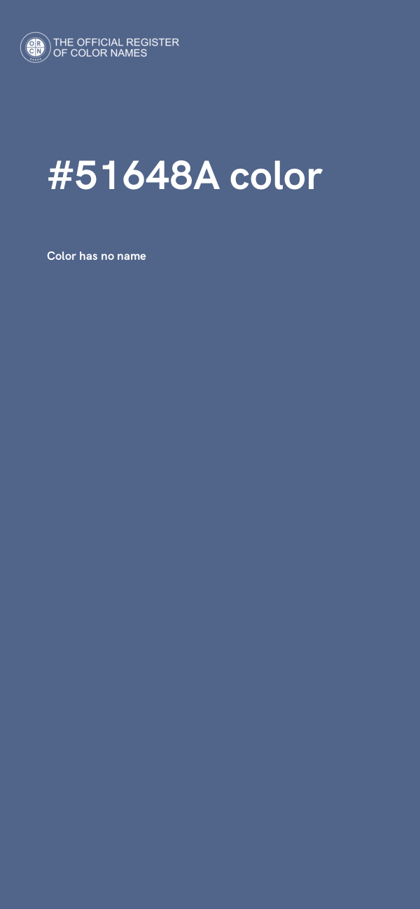 #51648A color image