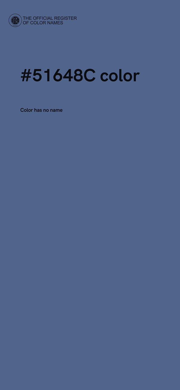#51648C color image