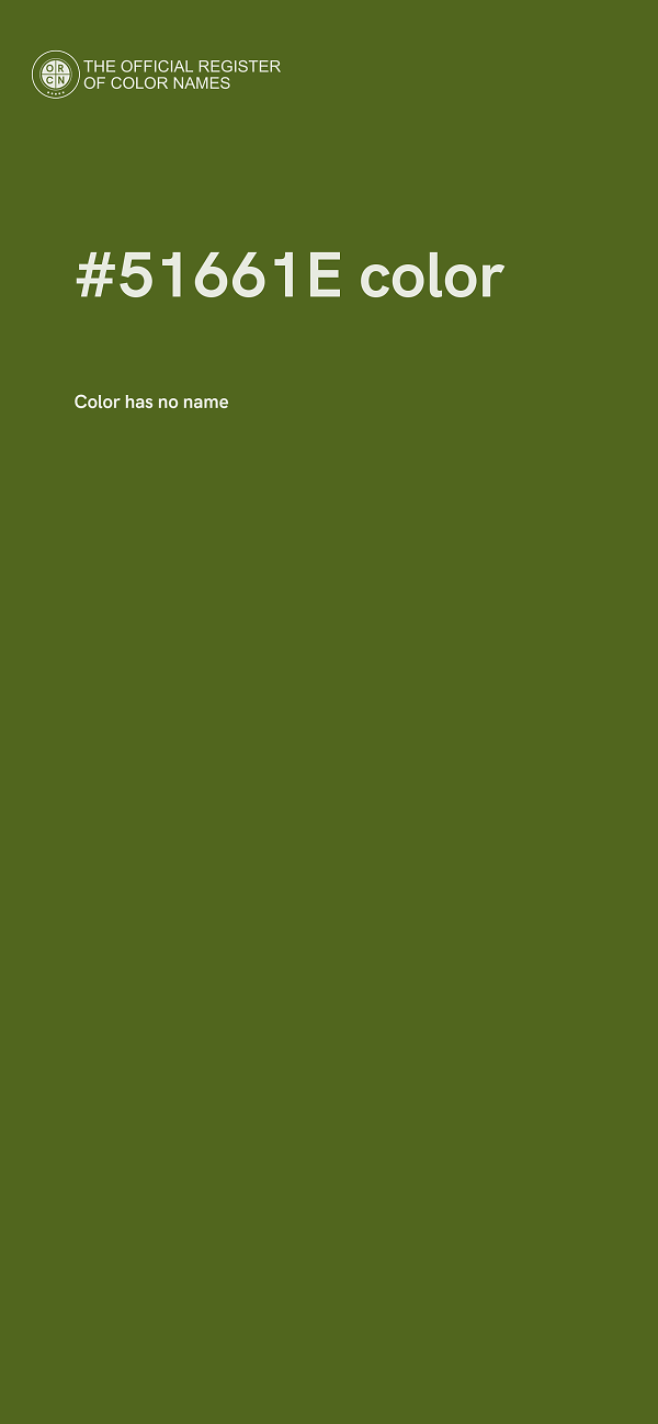 #51661E color image