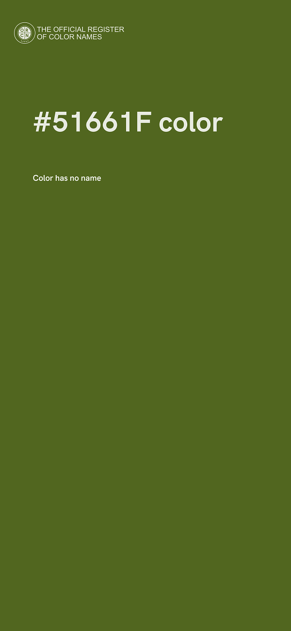 #51661F color image