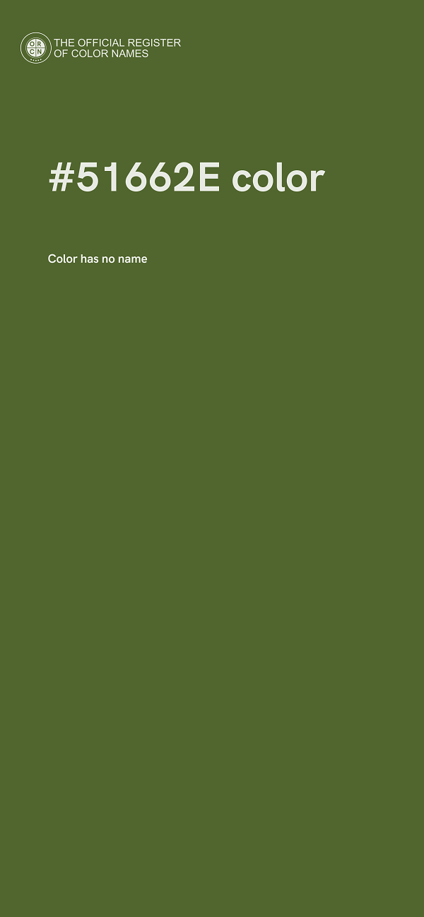 #51662E color image
