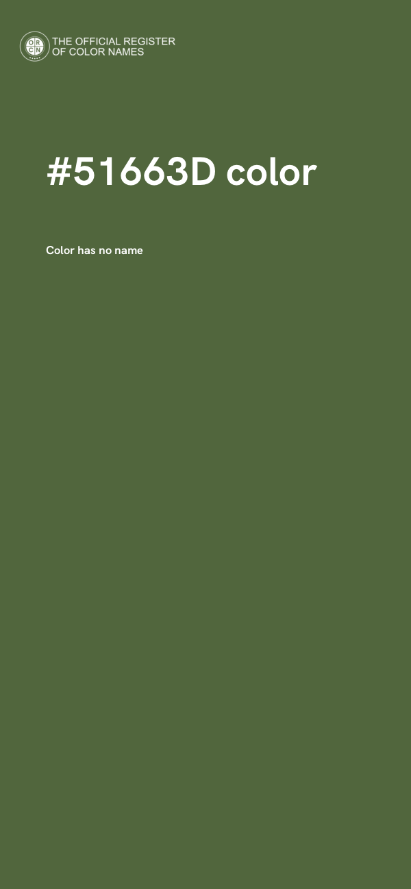 #51663D color image