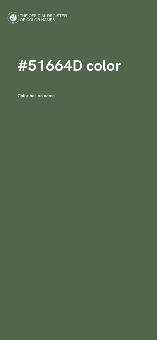 #51664D color image