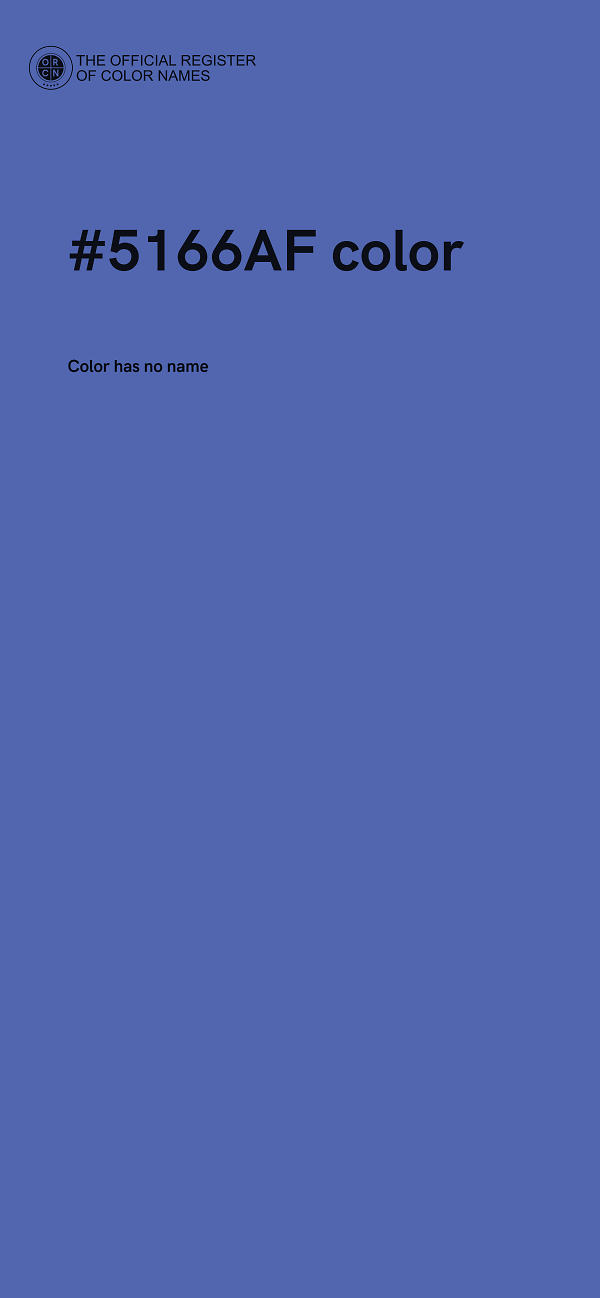 #5166AF color image