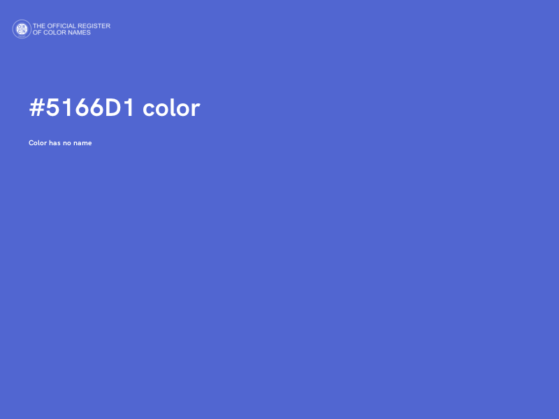 #5166D1 color image