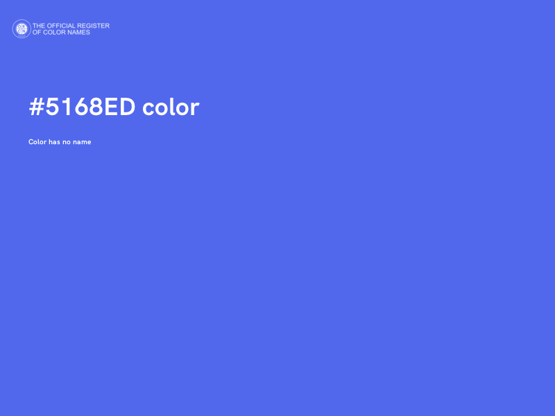 #5168ED color image