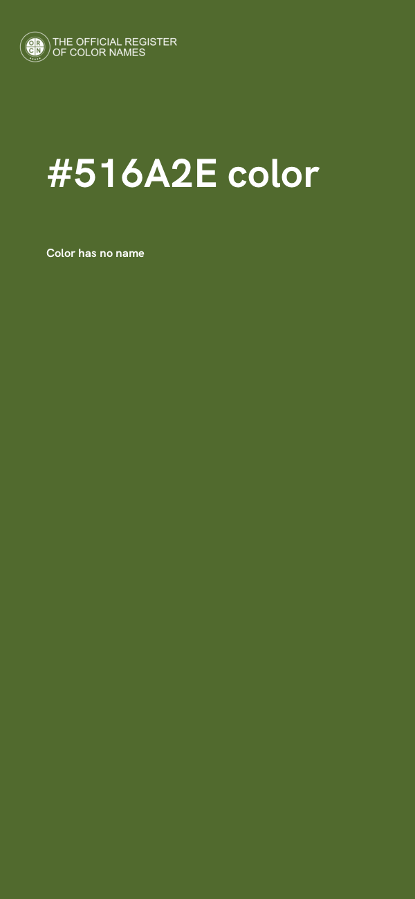 #516A2E color image