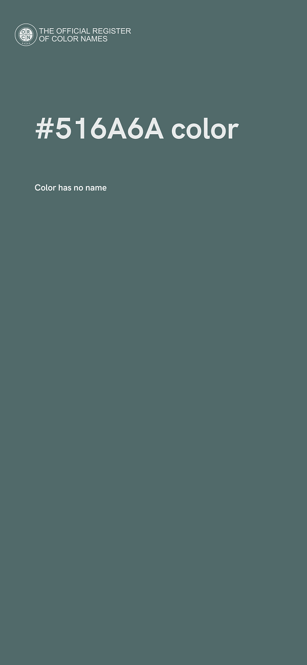 #516A6A color image