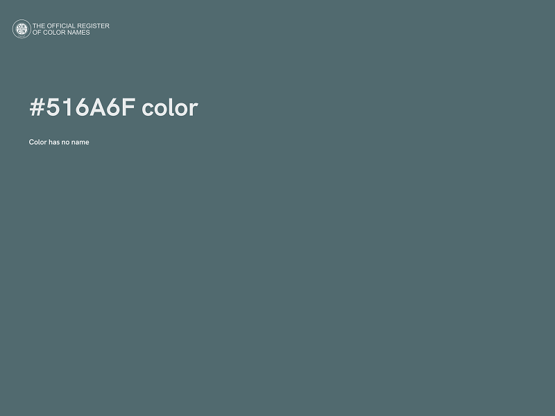 #516A6F color image