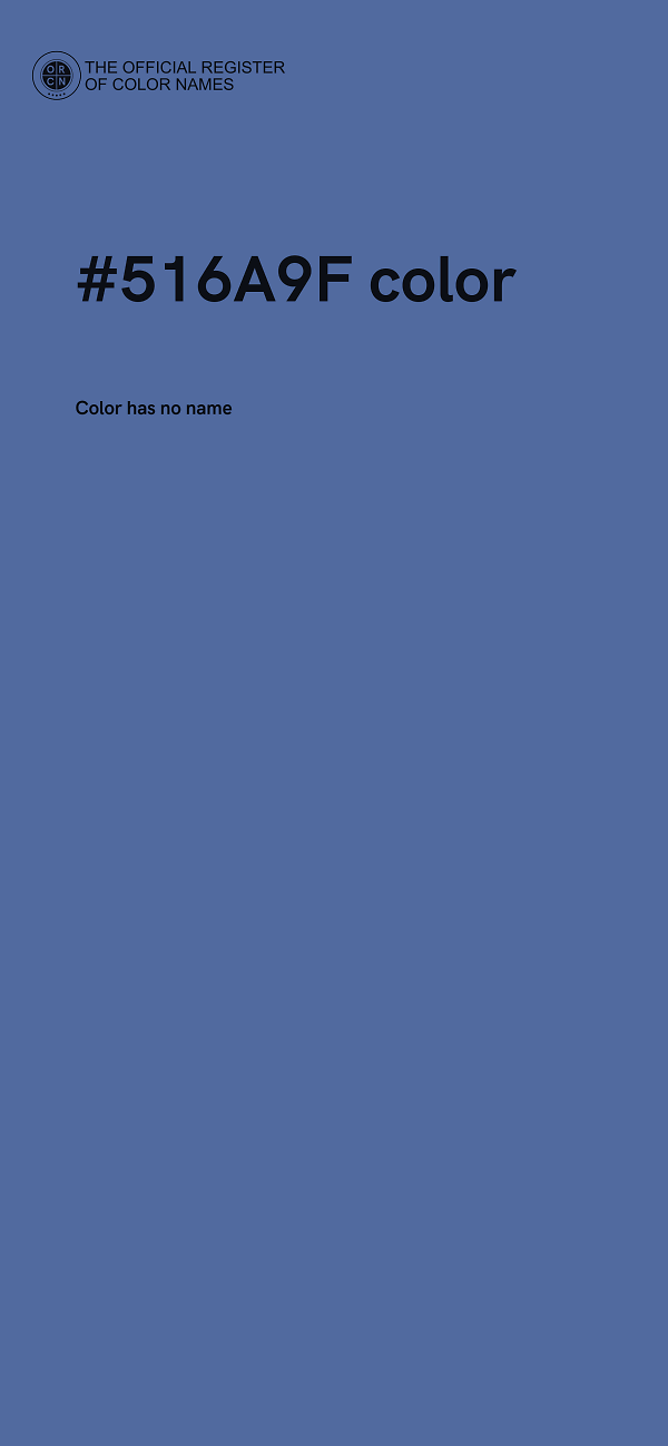 #516A9F color image
