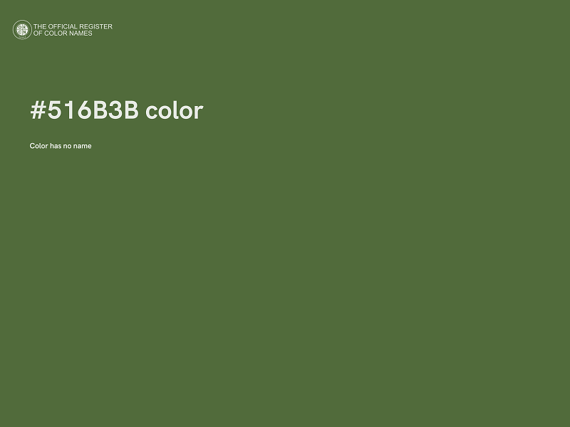 #516B3B color image