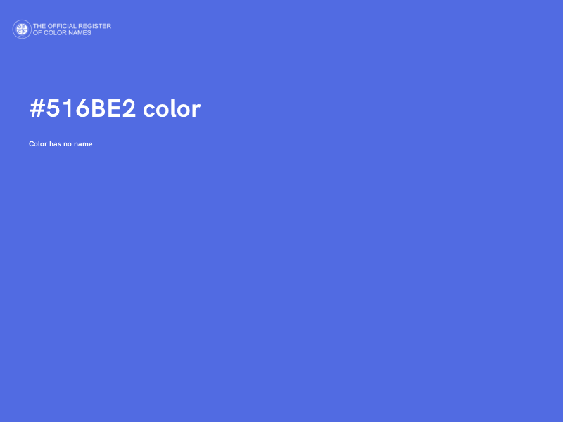 #516BE2 color image