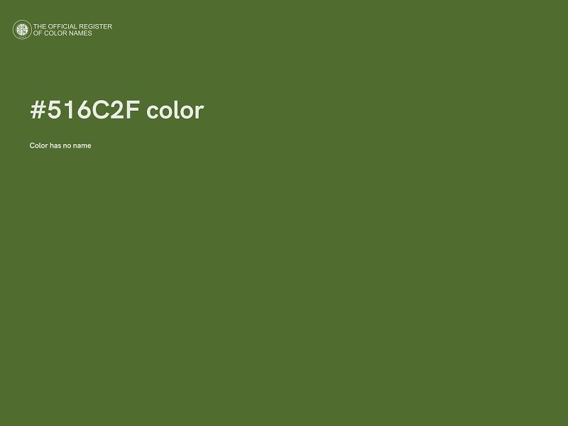 #516C2F color image