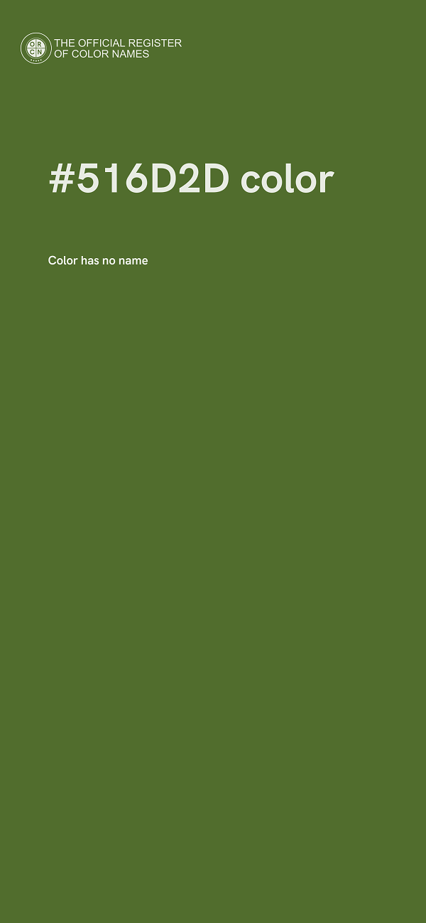 #516D2D color image