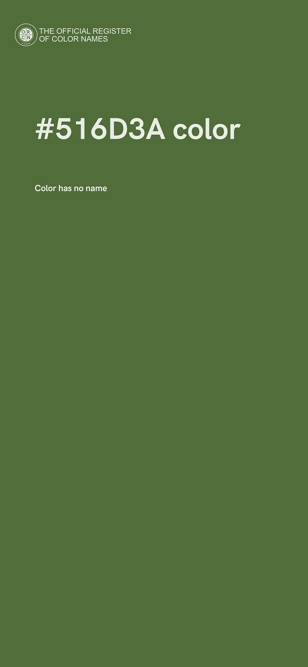 #516D3A color image