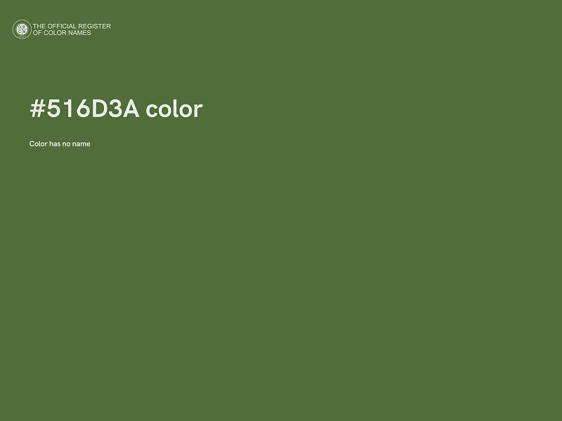 #516D3A color image