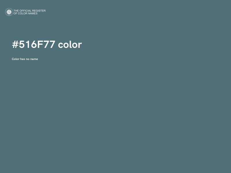 #516F77 color image