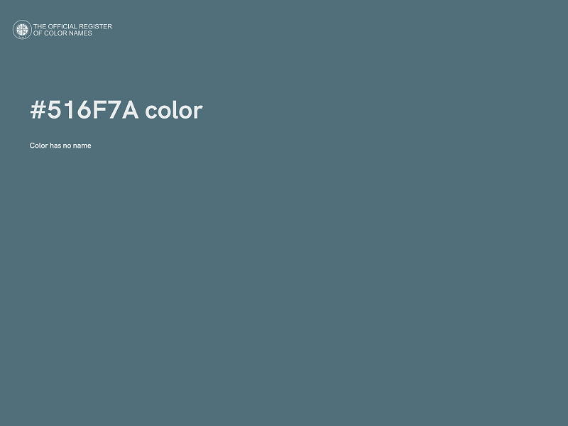 #516F7A color image