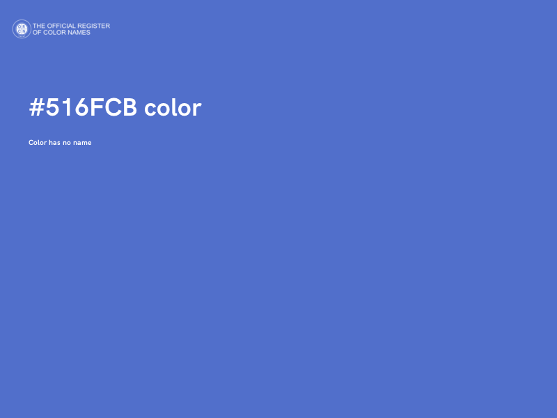 #516FCB color image