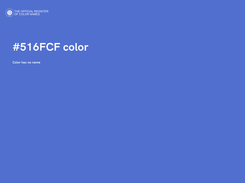 #516FCF color image