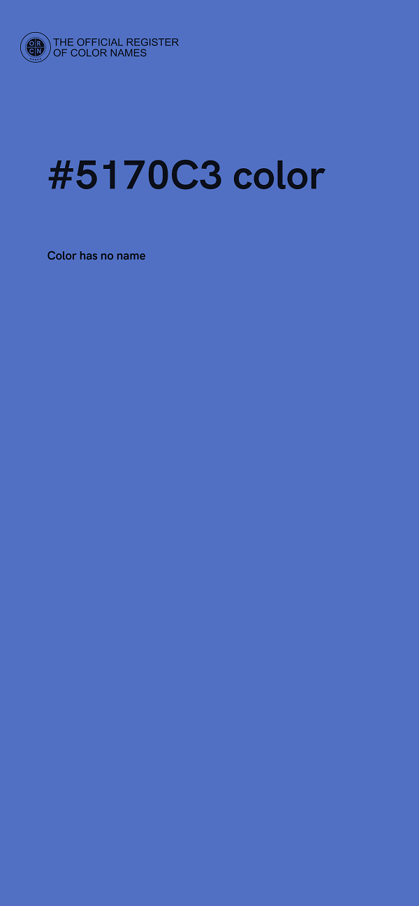#5170C3 color image