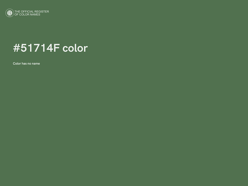 #51714F color image