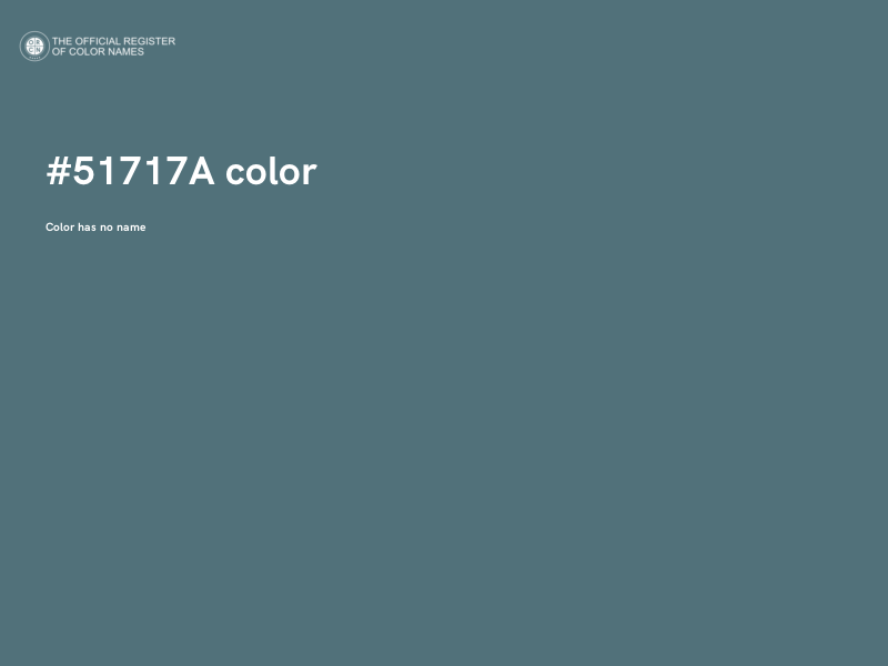 #51717A color image