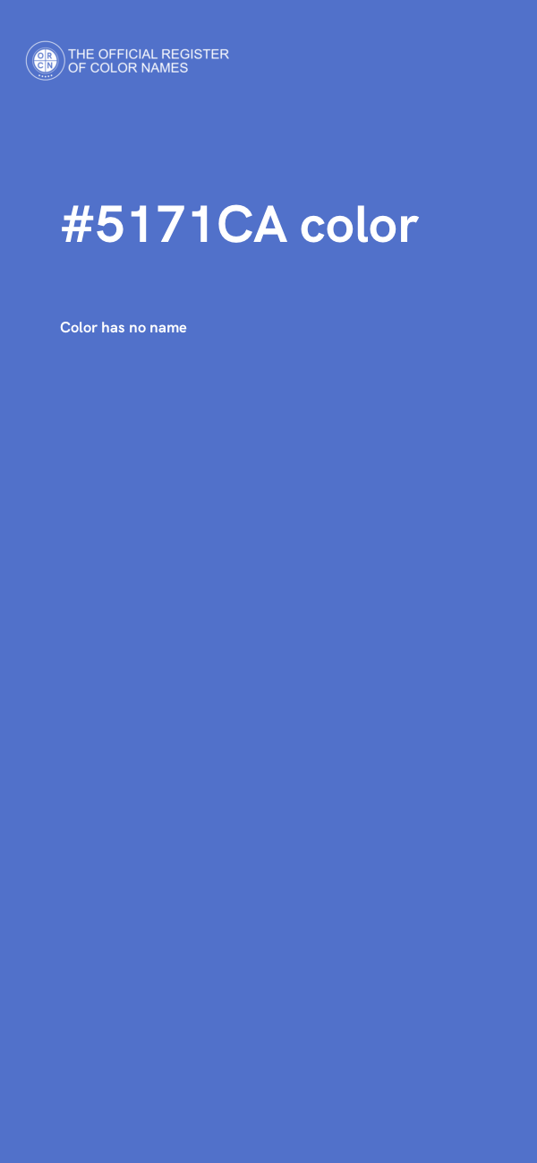 #5171CA color image