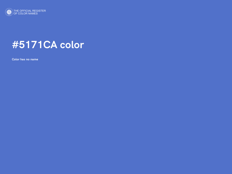 #5171CA color image
