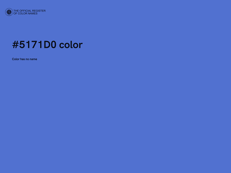 #5171D0 color image