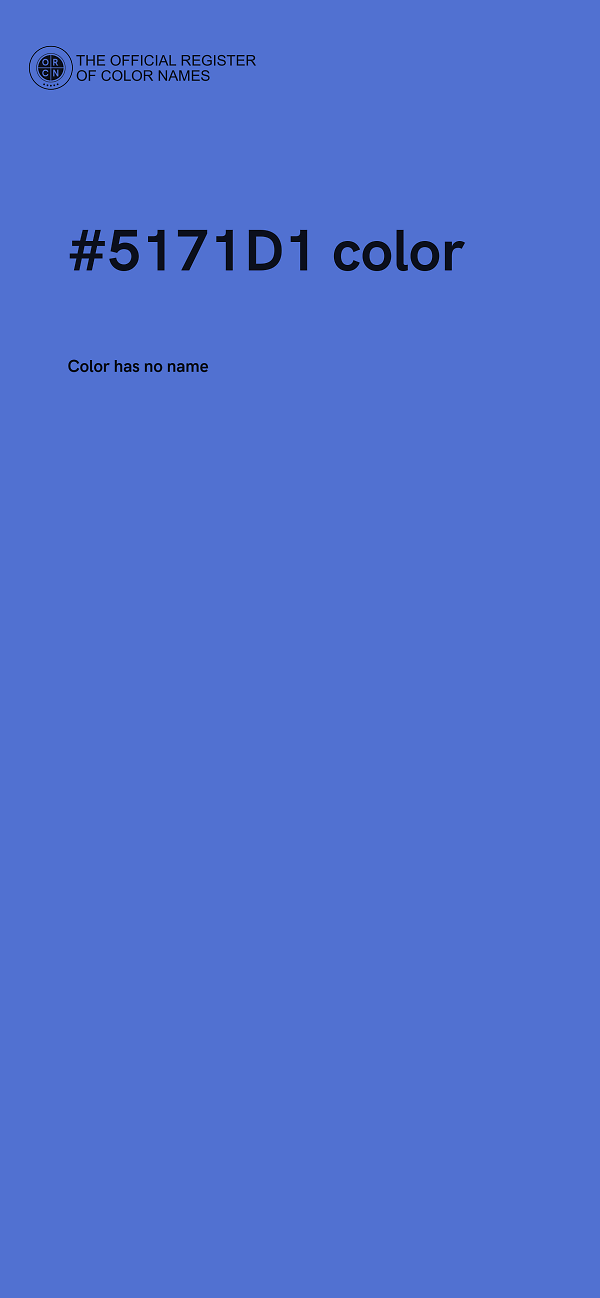 #5171D1 color image