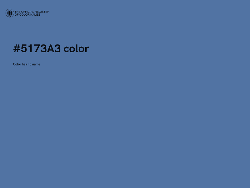 #5173A3 color image