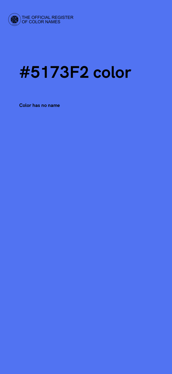 #5173F2 color image