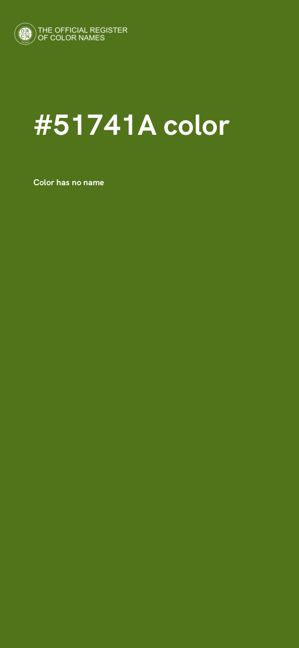 #51741A color image