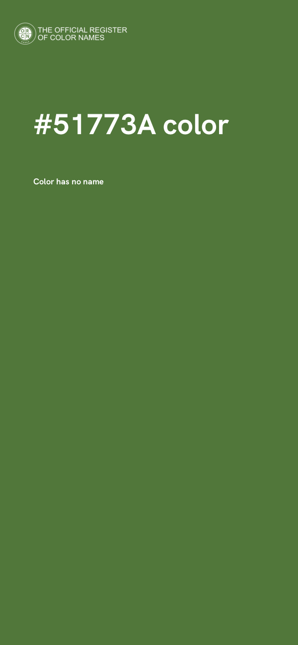 #51773A color image
