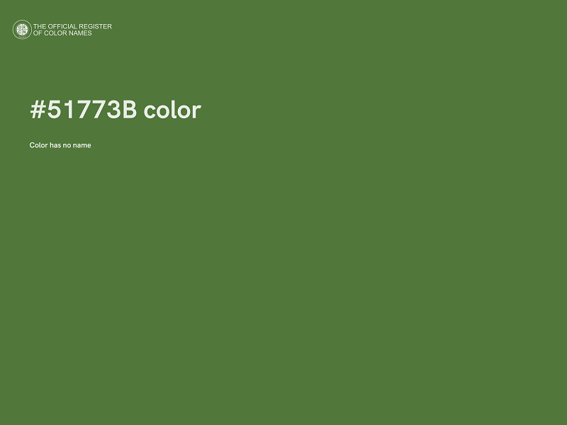 #51773B color image