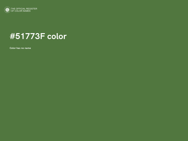 #51773F color image