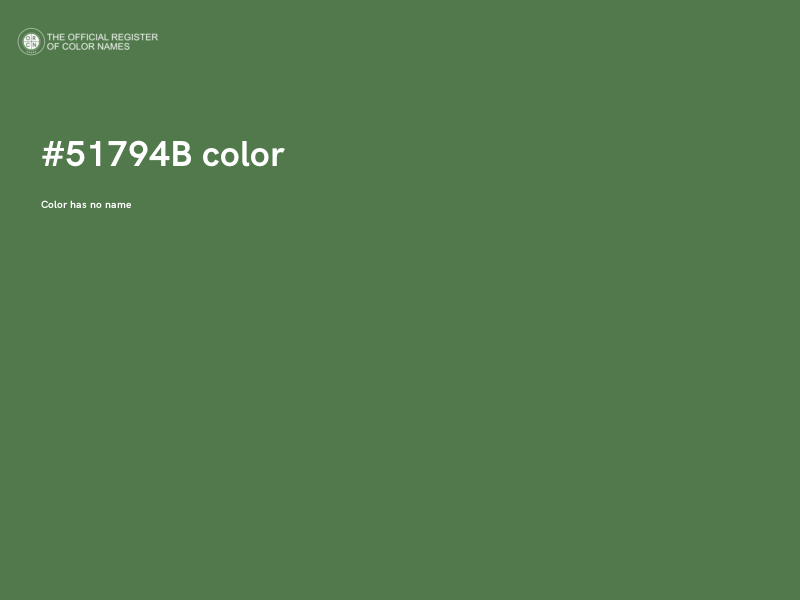 #51794B color image