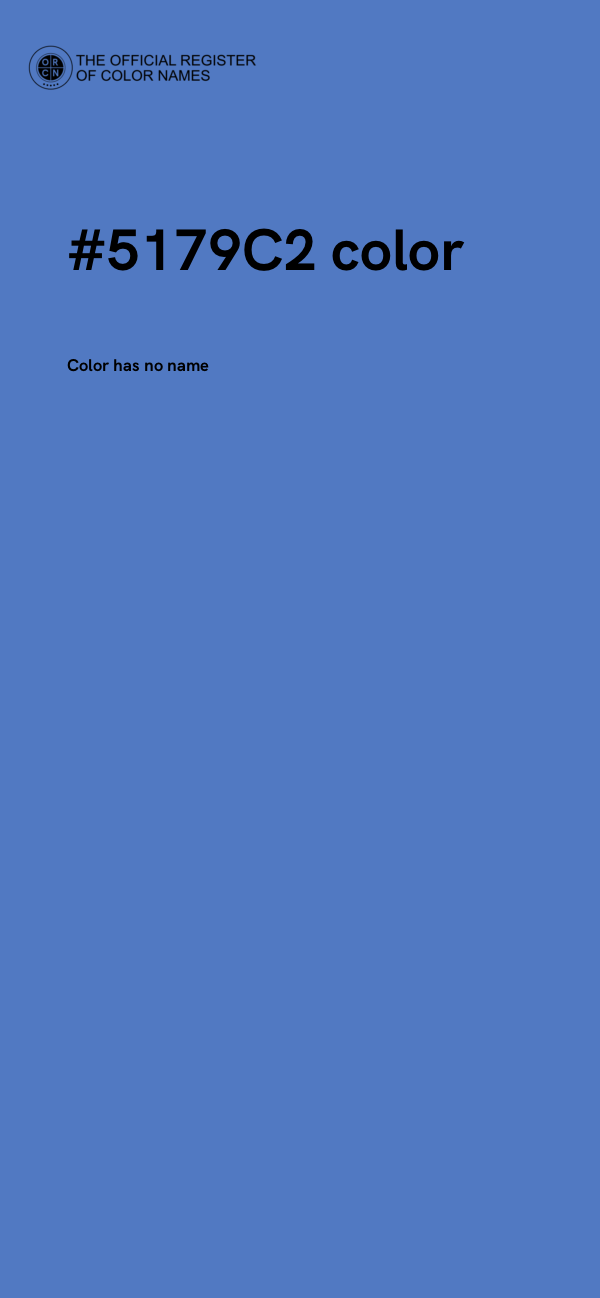 #5179C2 color image