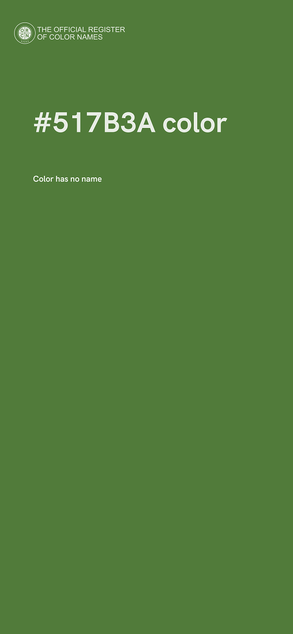 #517B3A color image