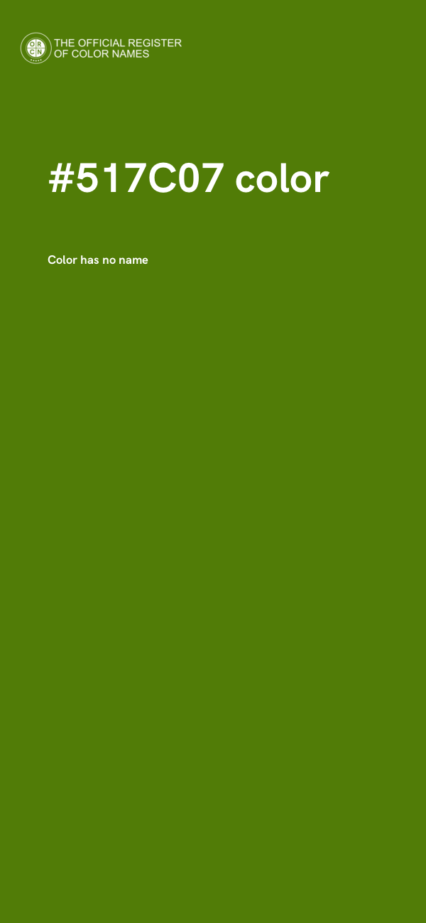 #517C07 color image