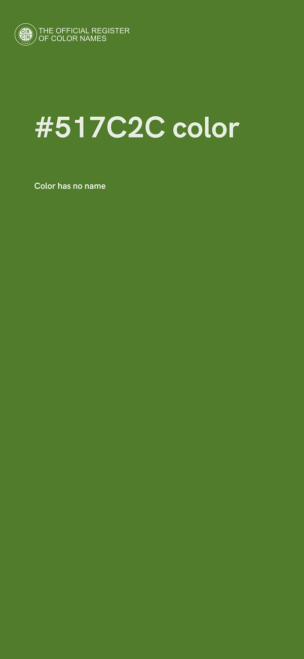 #517C2C color image