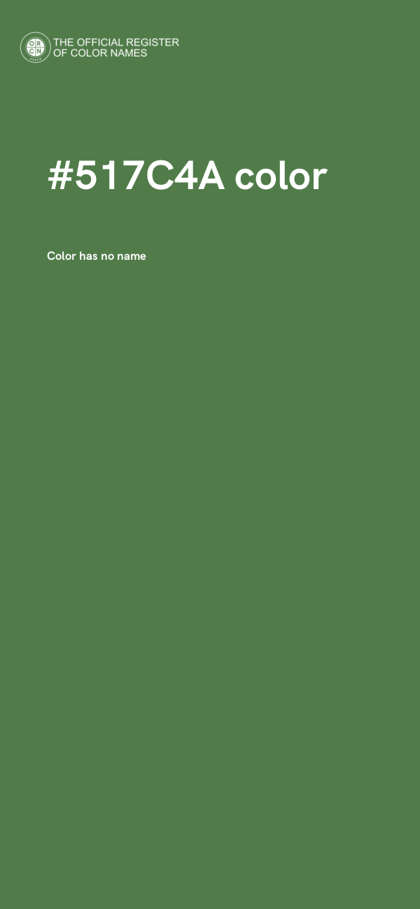 #517C4A color image