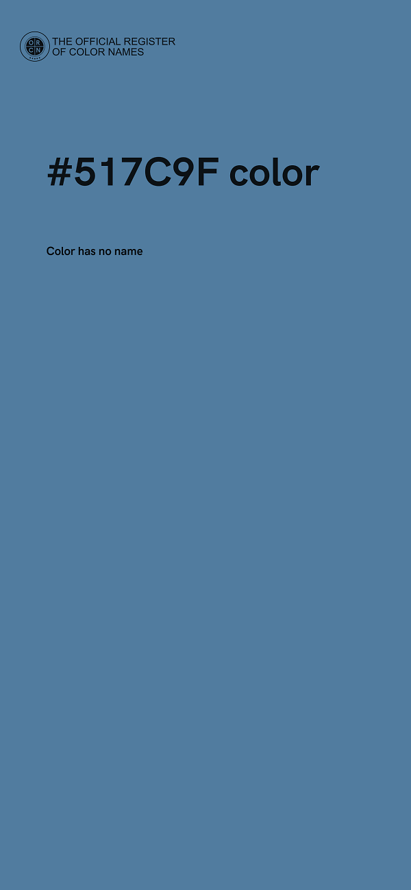 #517C9F color image